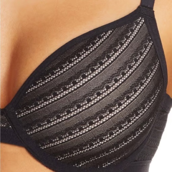 NOUVEAU FULL FIT UNDERWIRE SPACER BRA IN BLACK/LIGHT MOCHA 34G - Picture 7 of 11